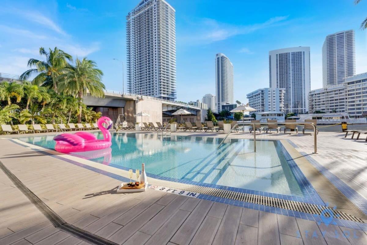 Infinite Views, Amazing Pool, Gym, Near Beach Hallandale Beach Extérieur photo