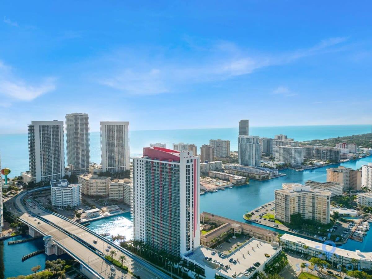 Infinite Views, Amazing Pool, Gym, Near Beach Hallandale Beach Extérieur photo
