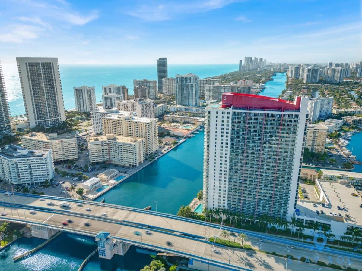 Infinite Views, Amazing Pool, Gym, Near Beach Hallandale Beach Extérieur photo