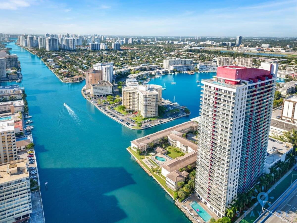 Infinite Views, Amazing Pool, Gym, Near Beach Hallandale Beach Extérieur photo